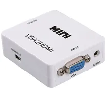 تبدیل VGA To HDMI با خروجی صدا مارکMINI | شناسه کالا KT-000214